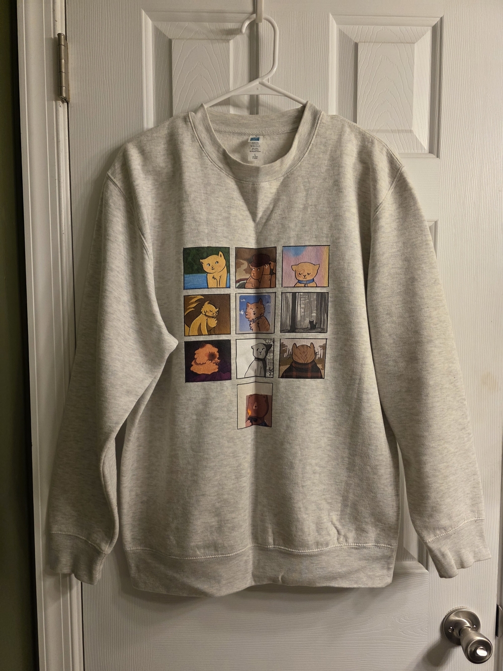 Taylor Swift Eras Tour Fan Made Cat Sweatshirt